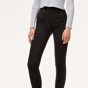 Aritzia Wilfred Free Daria faux suede legging